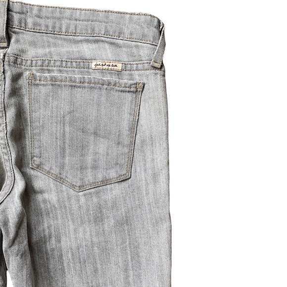 Just USA Hipster Skinny Jeans, Denim Jeans , Straight Leg Skinny Jeans ,Low Rise - Picture 10 of 13